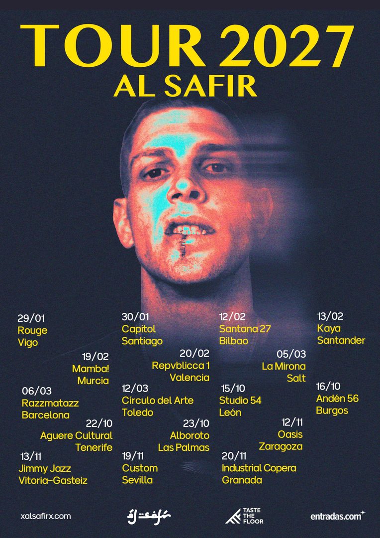 Al Safir presenta las fechas de su gira 2027 y lanza las entradas a la venta 1 GENERAL POST 1 1