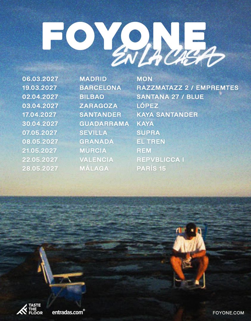 Foyone anuncia ‘Foyone En La Casa 2027’, una nueva gira que adelanta su próxima etapa musical 1 post2